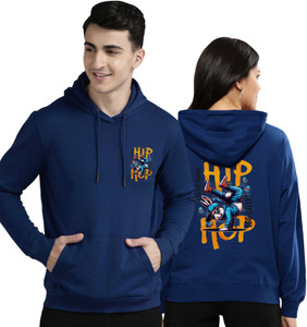 Twinny Zone Full Sleeve Solid Couple Sweatshirt