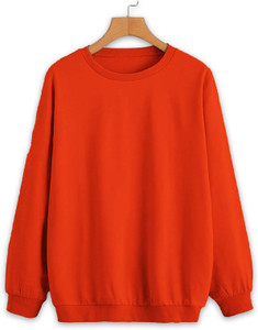 MACK JONNEY Full Sleeve Solid Women Sweatshirt