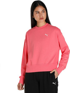 PUMA Full Sleeve Solid Women Sweatshirt
