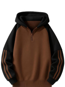 JERKYN Full Sleeve Color Block Men Sweatshirt