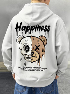 Trendhive Full Sleeve Printed Men Sweatshirt