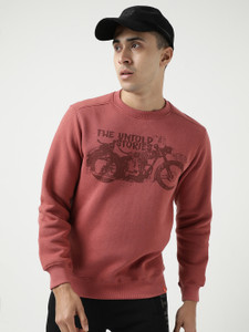 Wildcraft Full Sleeve Printed Men Sweatshirt