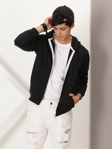Bee Brezo Full Sleeve Solid Men Sweatshirt