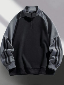 The Modern Soul Full Sleeve Color Block Men Sweatshirt