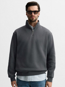 TOXA Full Sleeve Solid Men Sweatshirt - Image 6