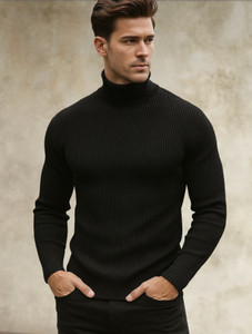 STARVY Full Sleeve Self Design Men Sweatshirt