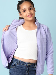 V-MART Full Sleeve Solid Girls Jacket