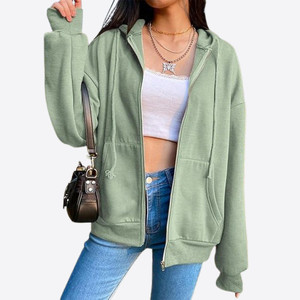 FARICON Full Sleeve Solid Women Sweatshirt