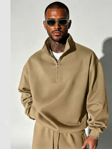 Stockton Full Sleeve Solid Men Sweatshirt - Image 6