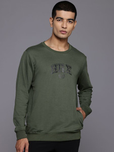 HRX by Hrithik Roshan Full Sleeve Printed Men Sweatshirt