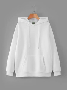 GreenFlair Full Sleeve Solid Men Sweatshirt