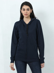 Wafaa Full Sleeve Solid Women Sweatshirt