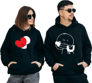 Be Crazy Full Sleeve Graphic Print Men & Women Sweatshirt