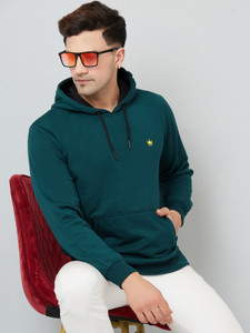 We Perfect Full Sleeve Solid Men Sweatshirt