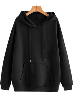 Veirdo Full Sleeve Solid Men Sweatshirt