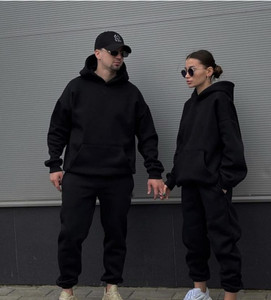 Lasmo Full Sleeve Solid Couple Sweatshirt