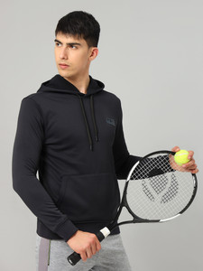 TECHNOSPORT Full Sleeve Solid Men Sweatshirt