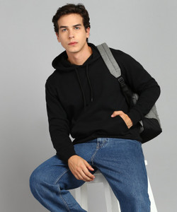 METRONAUT Full Sleeve Solid Men Sweatshirt