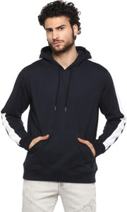 Alan Jones Full Sleeve Color Block Men Sweatshirt