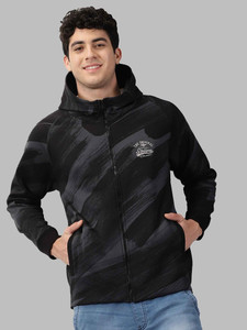 Stellers Full Sleeve Embroidered Men Sweatshirt