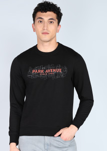 PARK AVENUE Full Sleeve Printed Men Sweatshirt
