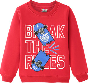 Kuchipoo Full Sleeve Printed Boys Sweatshirt