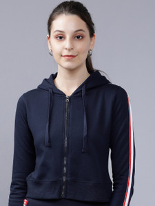 Tokyo Talkies Full Sleeve Solid Women Sweatshirt