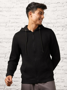 Roadster Full Sleeve Solid Men Sweatshirt