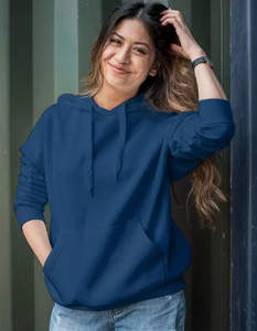 wildborn Full Sleeve Solid Women Sweatshirt
