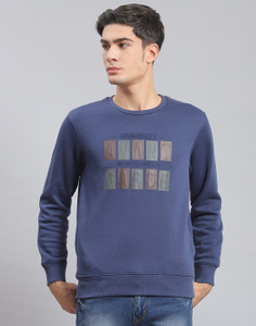 MONTE CARLO Full Sleeve Printed Men Sweatshirt