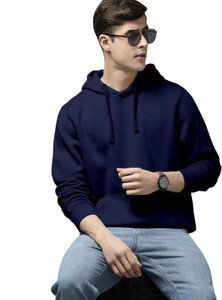 WOOSTRO Full Sleeve Solid Men Sweatshirt