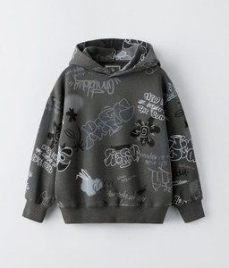Alan Jones Full Sleeve Printed Boys Sweatshirt