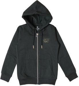 NeuVin Full Sleeve Solid Girls Sweatshirt