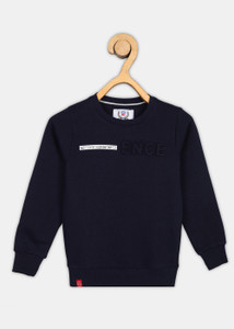 MONTE CARLO Full Sleeve Printed Boys Sweatshirt