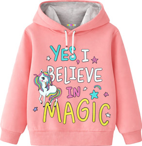 कुचिपू लड़कियों के लिए फुल स्लीव प्रिंटेड स्वेट-शर्ट