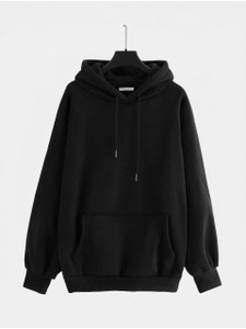 Vigilante Full Sleeve Solid Men Sweatshirt