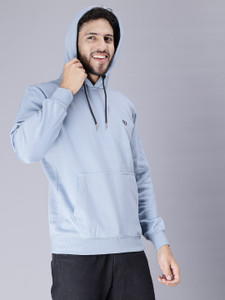 We Perfect Full Sleeve Solid Men Sweatshirt