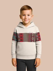 Hellcat Full Sleeve Color Block Boys Sweatshirt