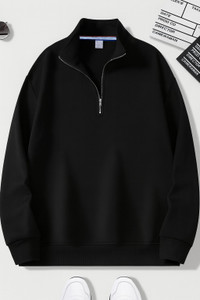 Try Full Sleeve Solid Men Sweatshirt - Image 6