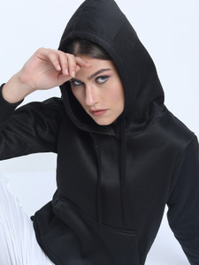 टोक्यो टॉकीज़ महिलाओं के लिए फुल स्लीव सॉलिड स्वेट-शर्ट