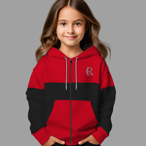 VIITOR Full Sleeve Printed Girls Sweatshirt