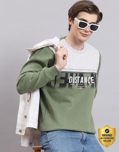 MONTE CARLO Full Sleeve Printed Men Sweatshirt