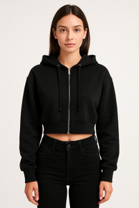 NUNO Full Sleeve Solid Women Sweatshirt