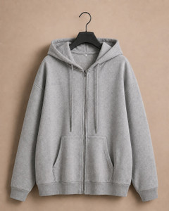 TENRUN Full Sleeve Solid Men Sweatshirt