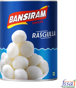 Bansiram RASGULLA Tin
