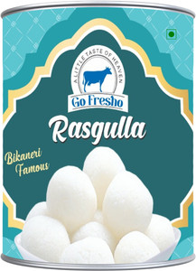 Go Fresho Ready to Eat Rasgulla | Spongy Rasgulla | Soft & Delicious Sweet | Box