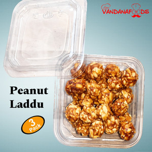 Vandana foods Peanut Laddu ( Pack of 3 ) Box