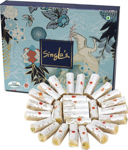 singla's KAJU ROLL 400gms Indian Mithai sweets Box