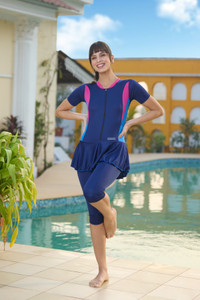 Rovars W424 Printed Women Swimsuit