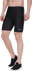 शिफ्टर PREMIUM SWIMMING COMPRESSION SHORTS TIGHTS CYCLING RUNNING पुरुषों और महिलाओं के लिए सॉलिड  स्विमसूट